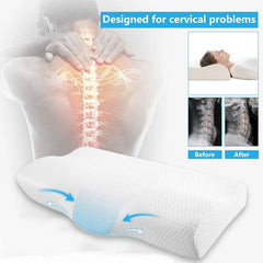 DreamyCloud Orthopedic Memory Foam Pillow