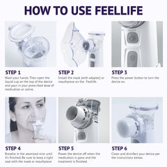 Feellife™ Portable Nebulizer